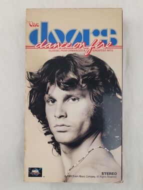 The DOORS: Dance On Fire, Classic Performances & Greatest Hits VHS, 1990